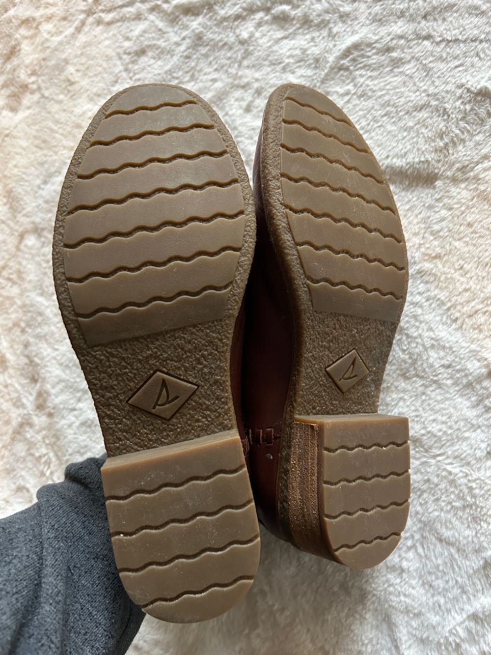 Women’s Sperry Women's Chestnut Brown Leather Chelsea Ankle Boots - Picture 9 of 9